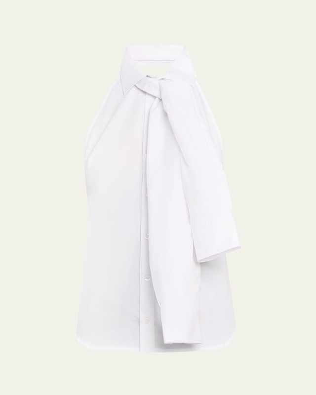 Kennedy Halter Backless Shirt